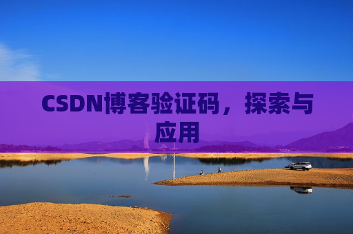 CSDN博客验证码，探索与应用